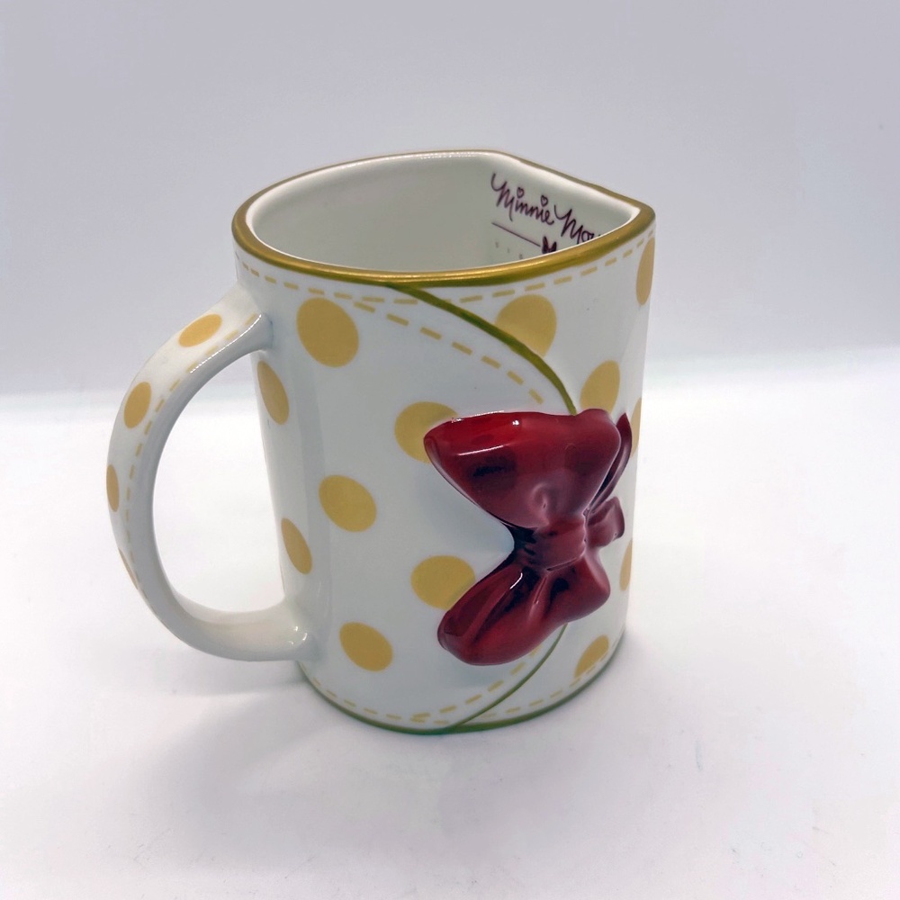 Disney Signature Series Minnie Mouse Purse Mug Polka Dot with Bow